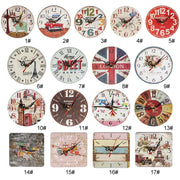 Horloge Vintage en Bois