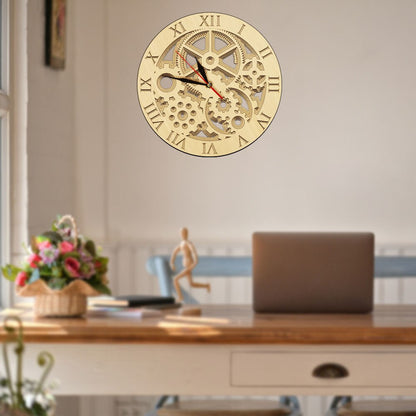 Horloge Industrielle à Engrenage