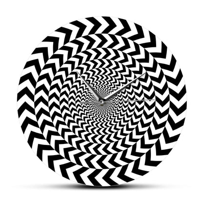 Horloge illusion optique