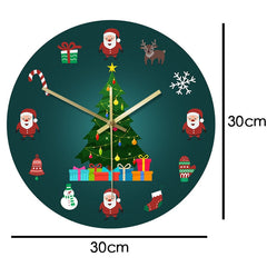Horloge Sapin de Noël