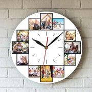 Horloge Photos de Famille Personnalisées