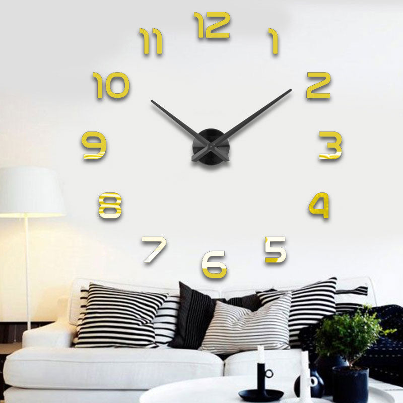Grande Horloge Miroir 100 cm