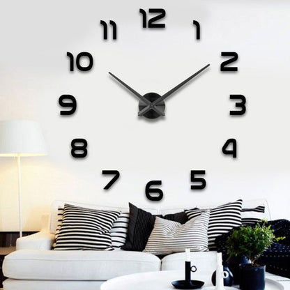 Grande Horloge Miroir 100 cm