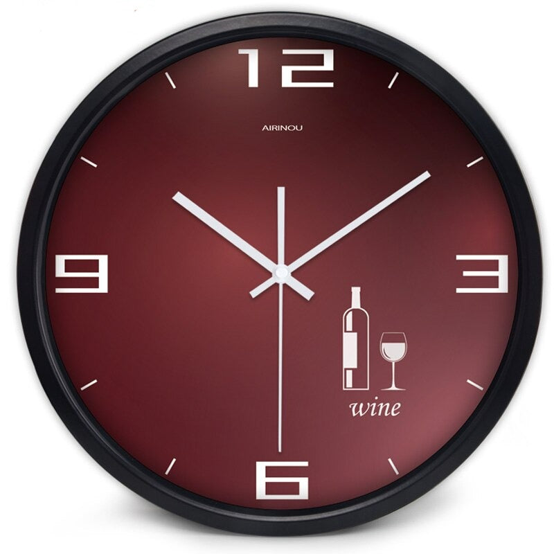 Horloge Style Moderne — 25, 30 ou 35 cm