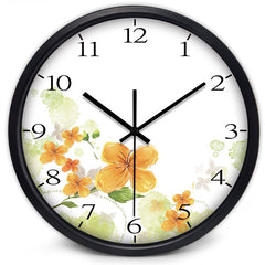Horloge Florale