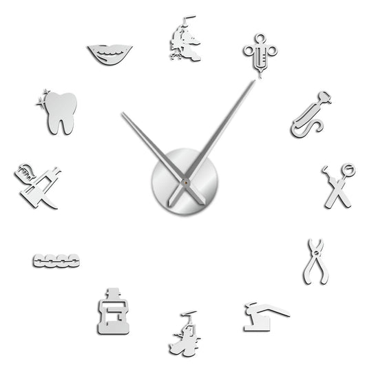 Horloge Dentiste Géante