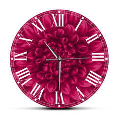 Horloge Murale Fleur