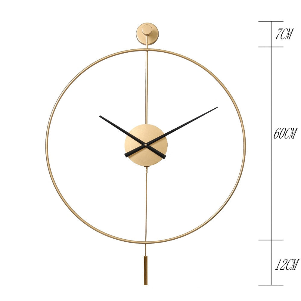 Horloge Industrielle Moderne