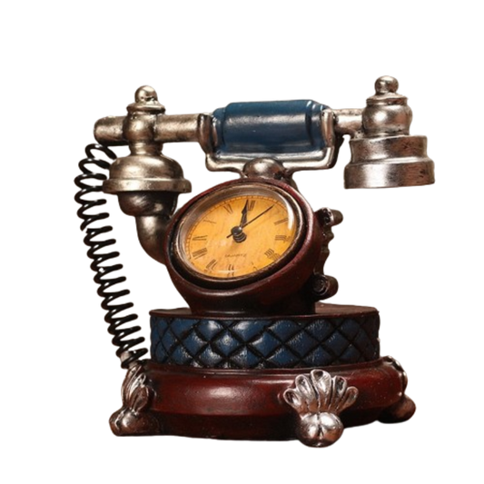 Horloge Téléphone Rétro