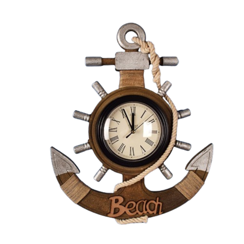 Horloge Rétro Ancre
