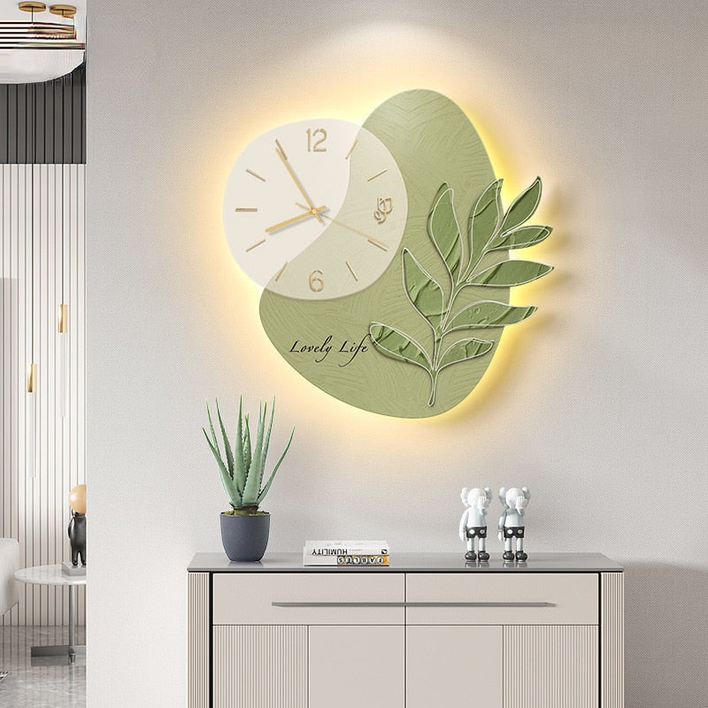 Horloges Design Verte