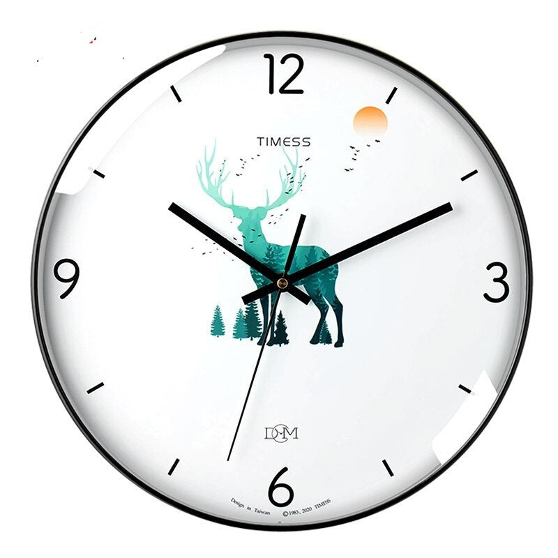 Horloge Design Avec Calendrier