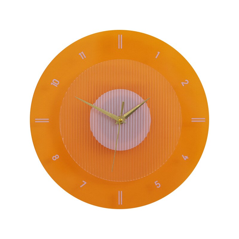 Horloge Murale Bleu Design