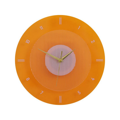 Horloge Murale Bleu Design