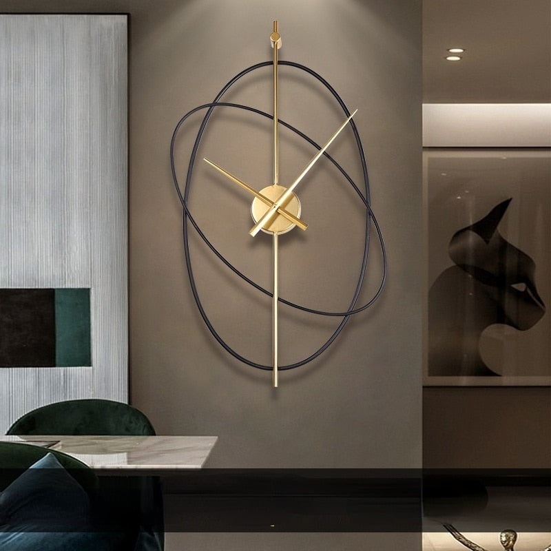 Horloge Silencieuse en Fer