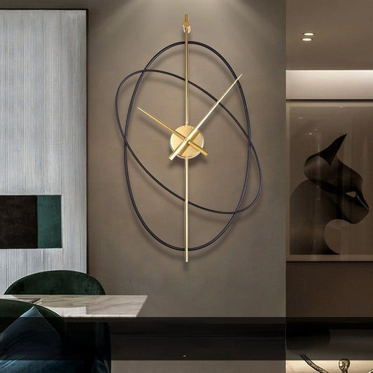 Horloge Silencieuse en Fer