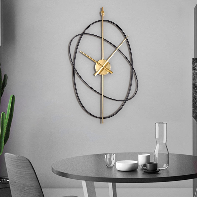 Horloge Silencieuse en Fer