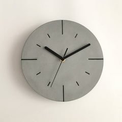 Horloge Gris Moderne