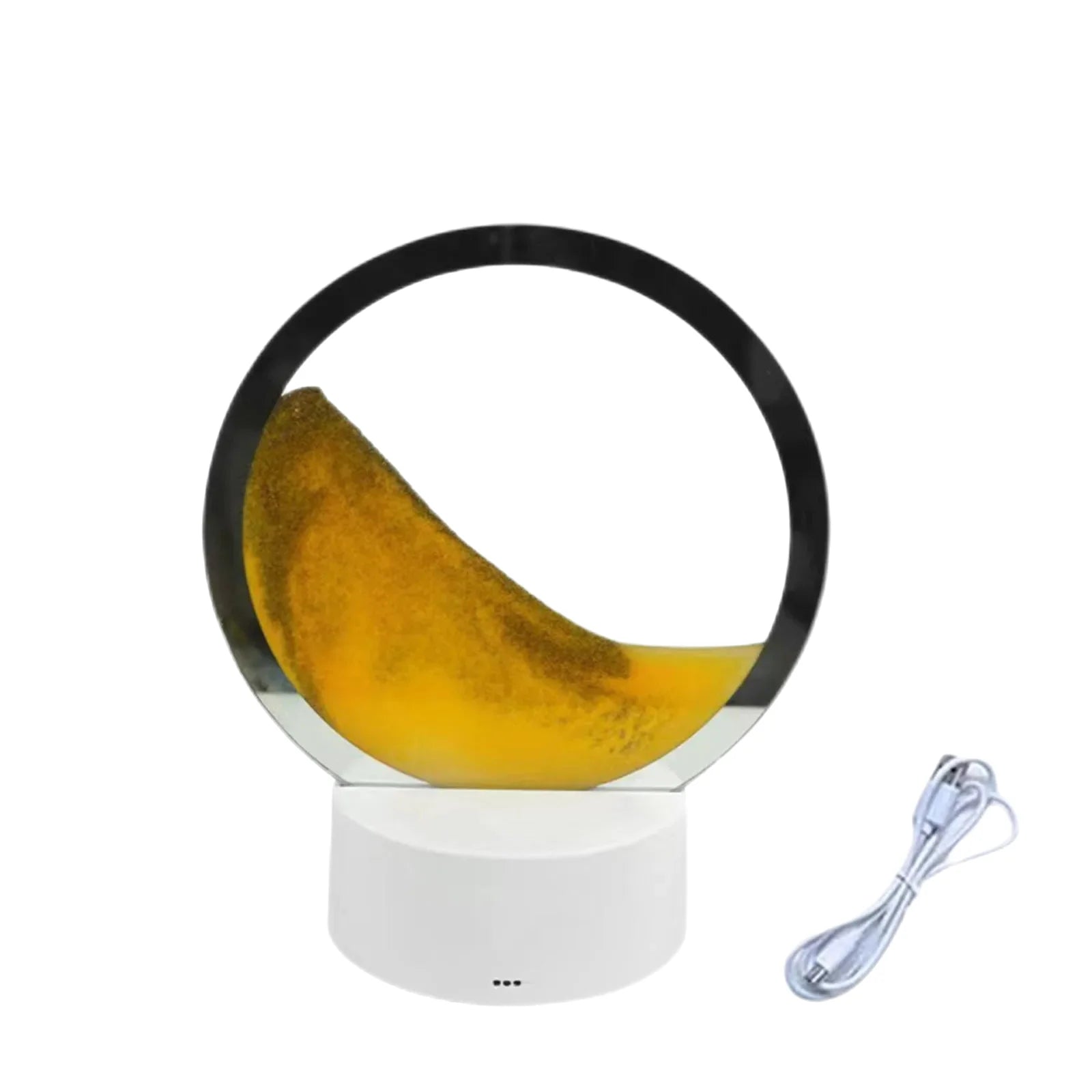 Sablier Lumineux Bleuté