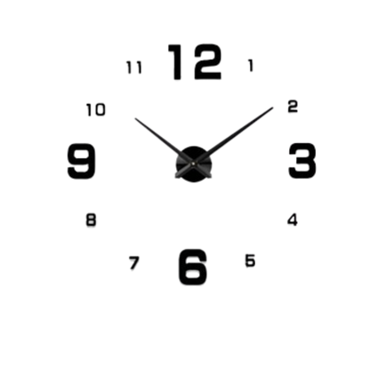 Grande Horloge à Chiffres