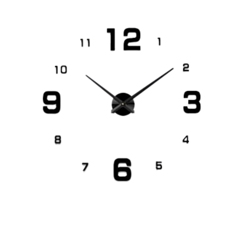 Grande Horloge à Chiffres