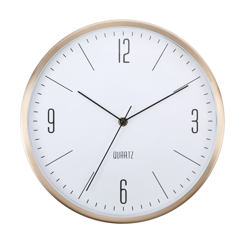 Horloge Or et Blanc