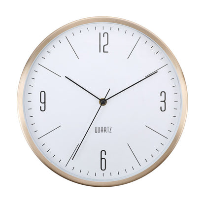 Horloge Or et Blanc