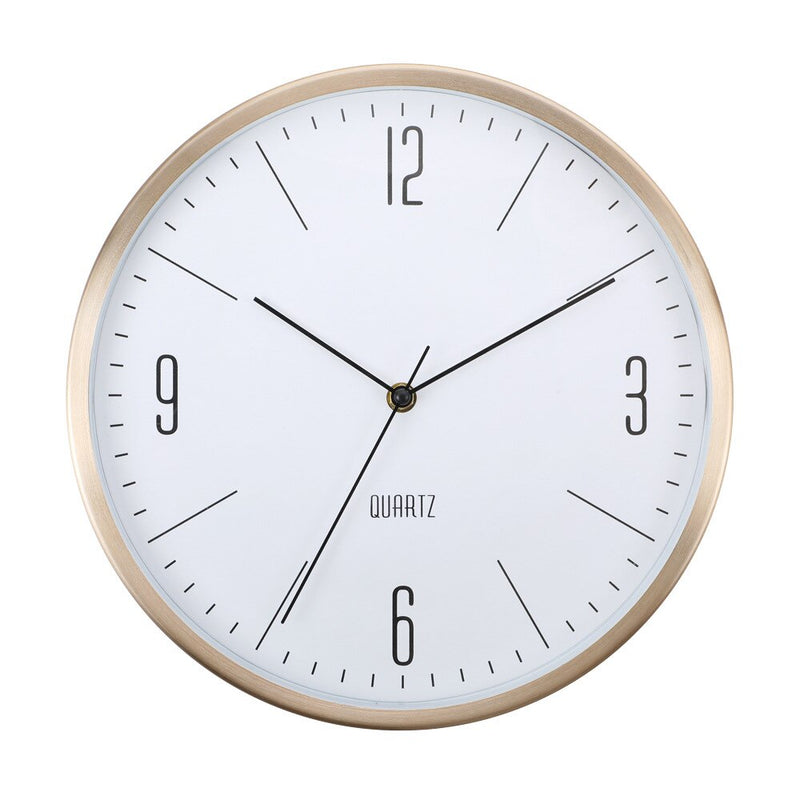 Horloge Or et Blanc — Cadre Or ou Argent