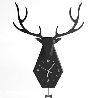 Horloge Tête de Cerf à Pendule