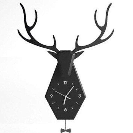 Horloge Tête de Cerf à Pendule