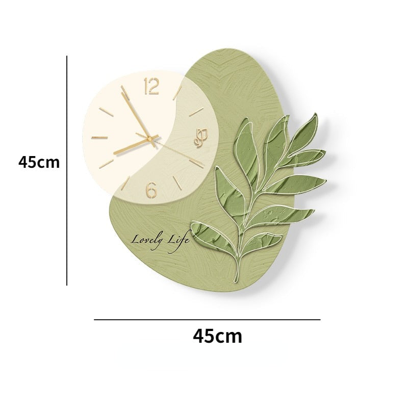 Horloges Design Verte
