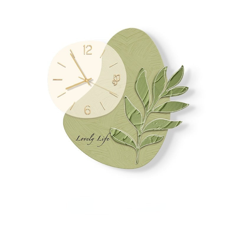 Horloges Design Verte