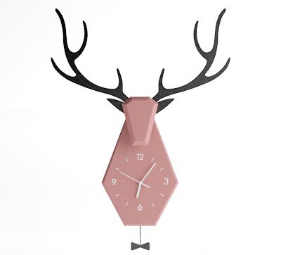 Horloge Tête de Cerf à Pendule