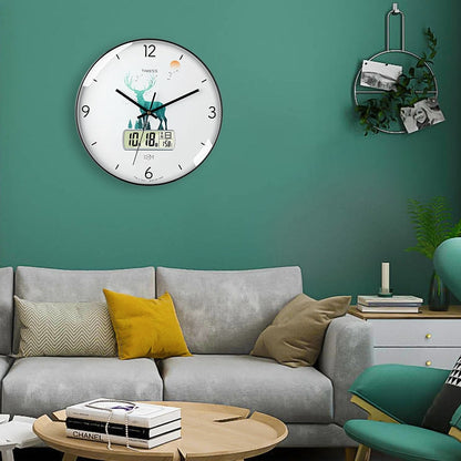 Horloge Design Avec Calendrier