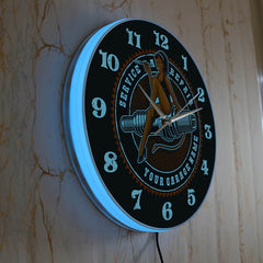 Horloge Pin Up Garage