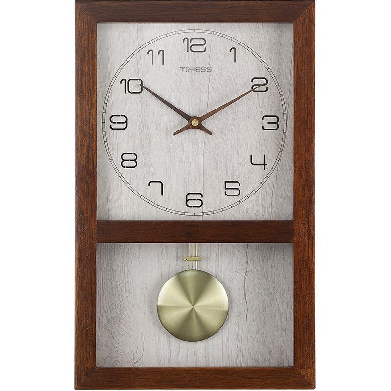 Horloge Design Bois