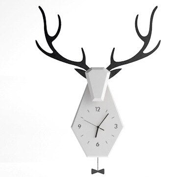 Horloge Tête de Cerf à Pendule