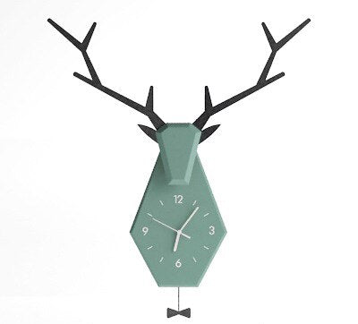 Horloge Tête de Cerf à Pendule
