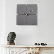 Horloge Bois Et Noir