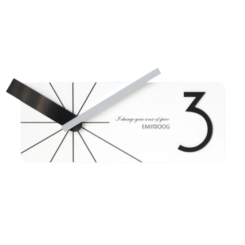 Horloge Contemporaine Verticale 11 x 29 cm