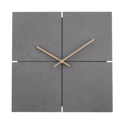 Horloge Bois Et Noir