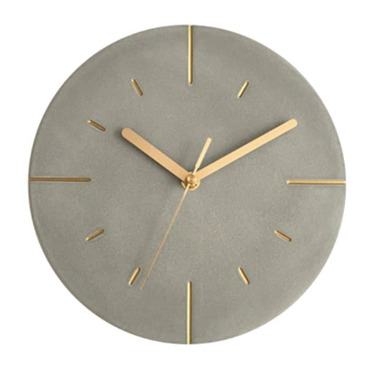 Horloge Gris Moderne