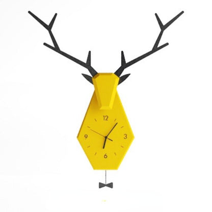 Horloge Tête de Cerf à Pendule