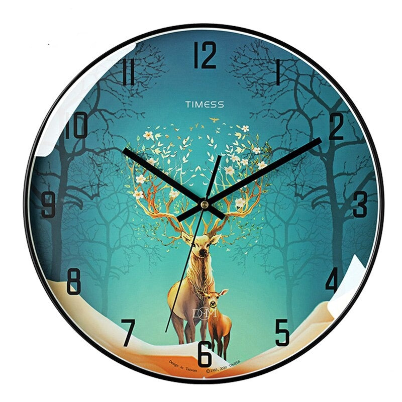 Horloge Design Avec Calendrier