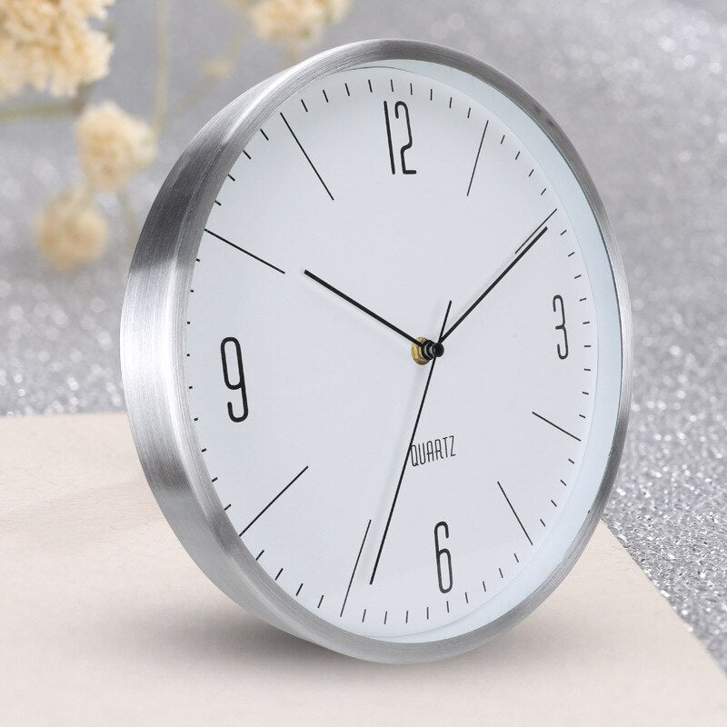Horloge Or et Blanc