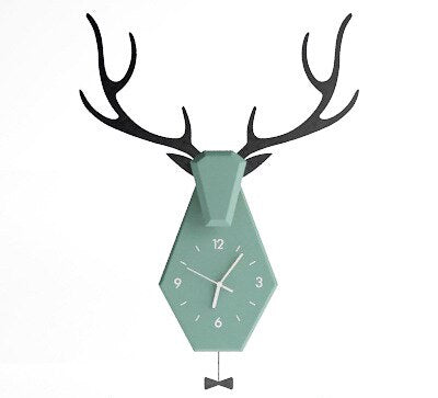 Horloge Tête de Cerf à Pendule