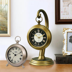 Horloge En Métal Vintage Suspendue