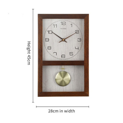 Horloge Design Bois