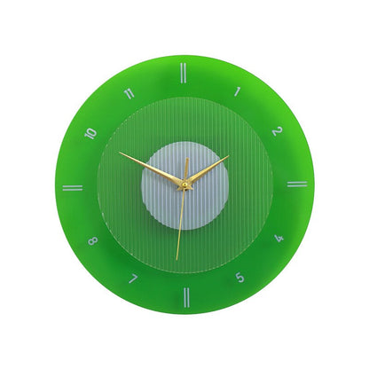 Horloge Murale Bleu Design