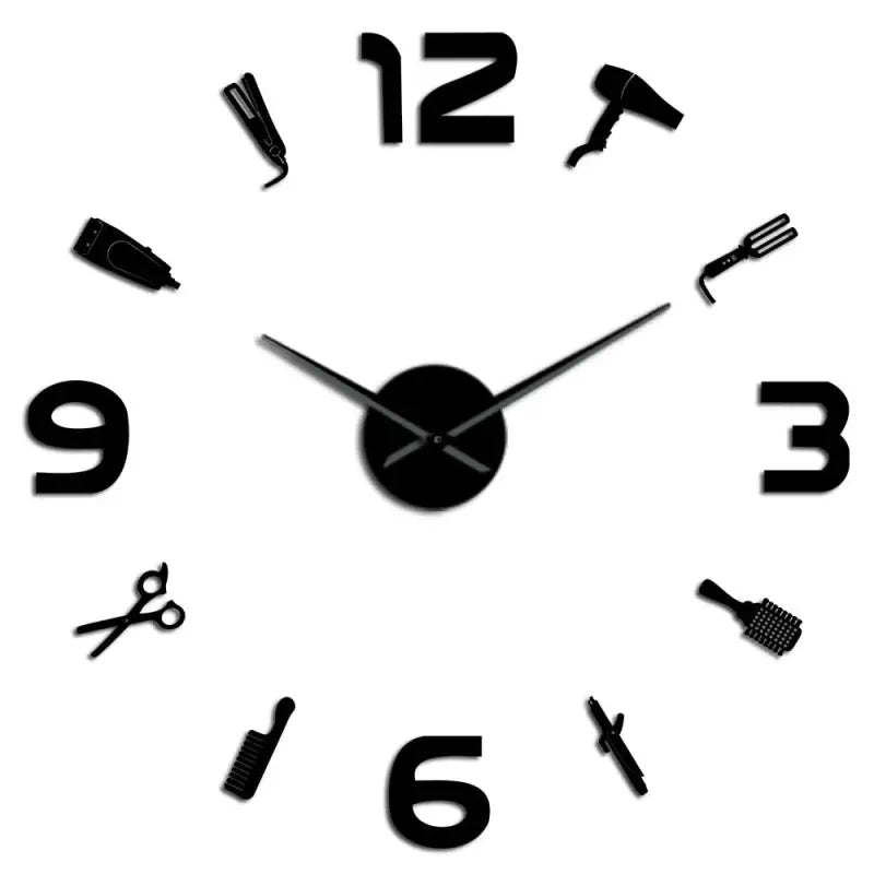 Géante Horloge Murale - horloge-industrielle